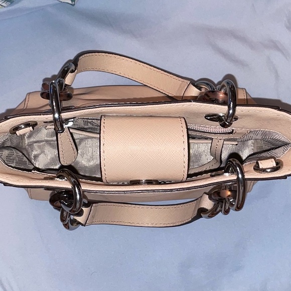 Michael Kors small pastel pink bag Lady Dior style girly birthday gift bride - Picture 7 of 11